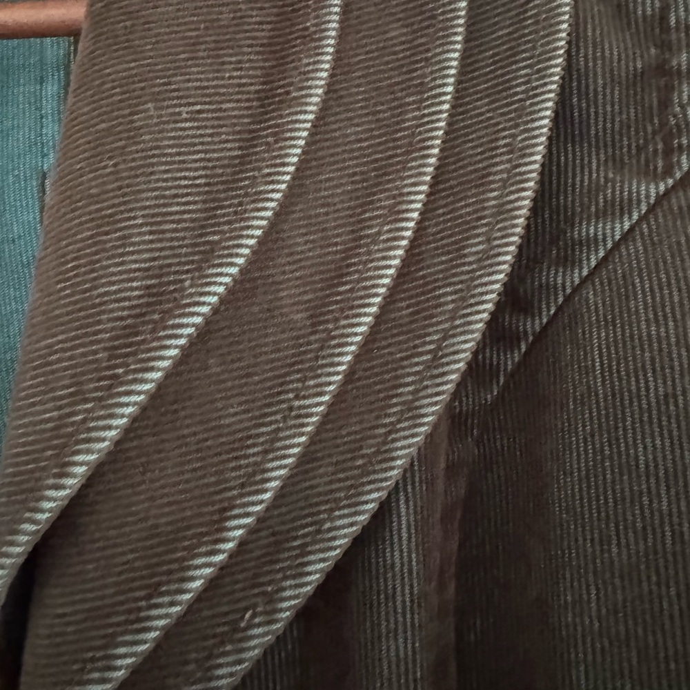 Women's Brown Corduroy Jacket - Picture 5 of 9